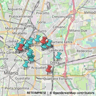 Mappa Via Guido Gozzano, 20131 Milano MI, Italia (1.663)