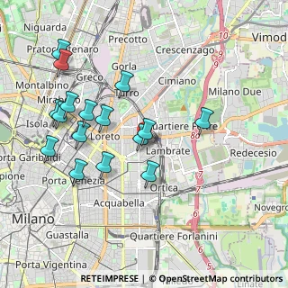 Mappa Via Luigi Capranica, 20131 Milano MI, Italia (1.99438)