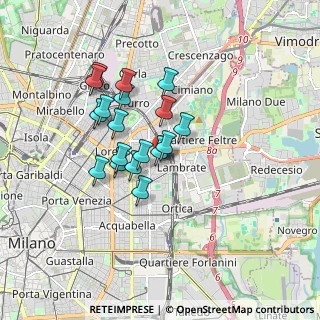 Mappa Via Giovanni Bottesini, 20131 Milano MI, Italia (1.38944)