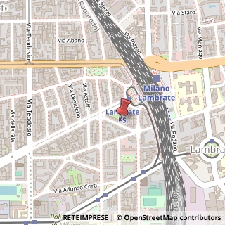 Mappa Via Privata degli Orombelli, 33, 20131 Arese, Milano (Lombardia)