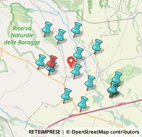 Mappa Via San Silvestro, 13040 Buronzo VC, Italia (3.59125)