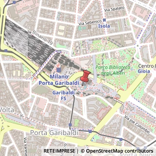 Mappa Piazza Gae Aulenti, 1785, 20124 Milano, Milano (Lombardia)