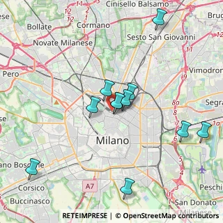 Mappa Piazza Gae Aulenti, 20124 Milano MI, Italia (3.70636)
