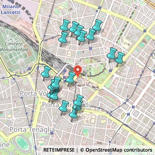 Mappa Piazza Gae Aulenti, 20124 Milano MI, Italia (0.4945)