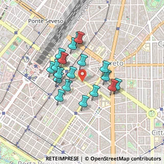 Mappa Via Carlo Gomes, 20124 Milano MI, Italia (0.3505)