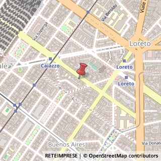 Mappa Via Tripoli, 3/3, 20124 Milano, Milano (Lombardia)
