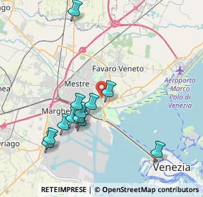 Mappa Via Eugenio Pertini, 30100 Venezia VE, Italia (3.77333)