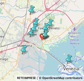 Mappa Via Eugenio Pertini, 30100 Venezia VE, Italia (2.60545)