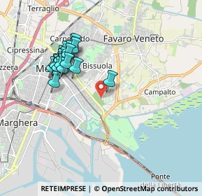 Mappa Via Eugenio Pertini, 30100 Venezia VE, Italia (1.828)