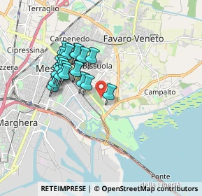 Mappa Via Eugenio Pertini, 30100 Venezia VE, Italia (1.523)
