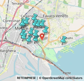 Mappa Via Eugenio Pertini, 30100 Venezia VE, Italia (1.5025)