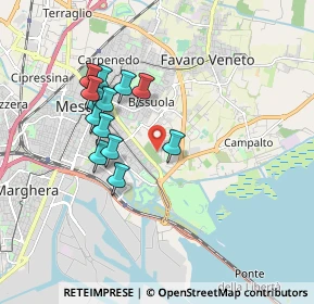 Mappa Via Eugenio Pertini, 30100 Venezia VE, Italia (1.60929)