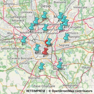 Mappa Via Antonio Stradivari, 20131 Milano MI, Italia (7.428)