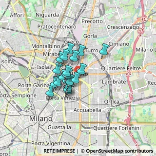 Mappa Via Antonio Stradivari, 20131 Milano MI, Italia (1.0985)