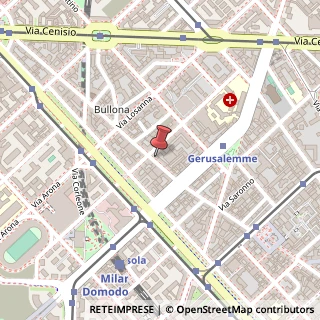 Mappa Via Piero della Francesca, 38, 20154 Milano, Milano (Lombardia)
