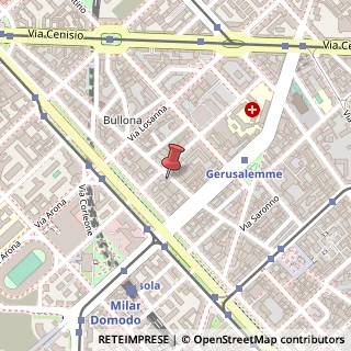 Mappa Via Piero della Francesca, 31, 20154 Milano, Milano (Lombardia)