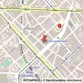 Mappa Via Piero della Francesca, 34, 20154 Milano, Milano (Lombardia)