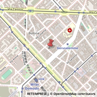 Mappa Via Piero della Francesca, 38, 20154 Milano, Milano (Lombardia)