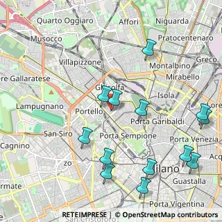 Mappa Via Piero della Francesca, 20154 Milano MI, Italia (2.45769)