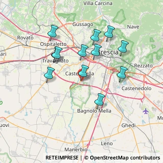 Mappa Via Francesco Lana, 25020 Brescia BS, Italia (6.98)