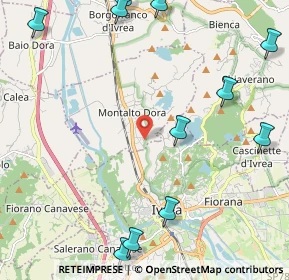 Mappa Via Sandro Pertini, 10016 Montalto Dora TO, Italia (3.00182)