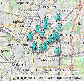Mappa SPexSS11, 20131 Milano MI, Italia (1.1755)