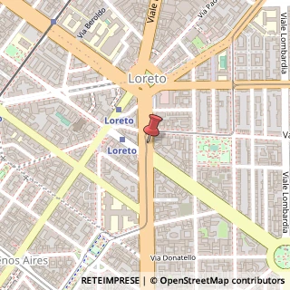 Mappa Viale Abruzzi, 82/84, 20131 Milano, Milano (Lombardia)