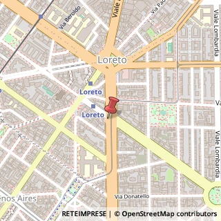Mappa Viale Abruzzi,  79, 20131 Milano, Milano (Lombardia)