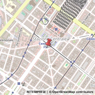 Mappa Piazza Duca d'Aosta,  4, 20124 Milano, Milano (Lombardia)