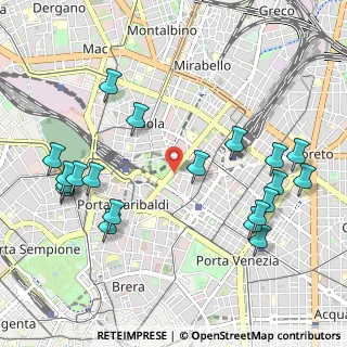 Mappa Piazza Luigi Einaudi, 20124 Milano MI, Italia (1.203)