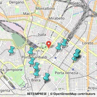 Mappa Piazza Luigi Einaudi, 20124 Milano MI, Italia (1.215)