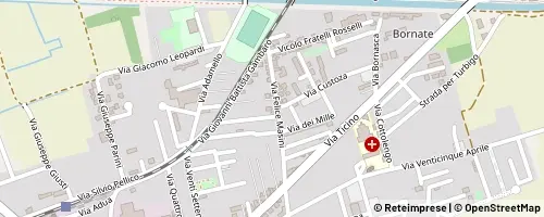 Mappa Galliate