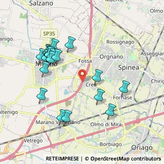 Mappa Via Gioacchino Rossini, 30038 Spinea VE, Italia (2.055)