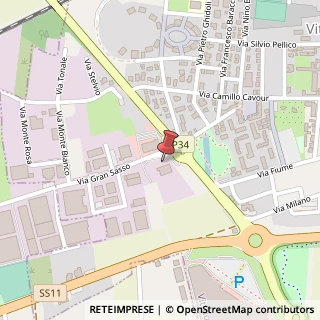 Mappa Via Gran Sasso, 5, 20009 Vittuone, Milano (Lombardia)