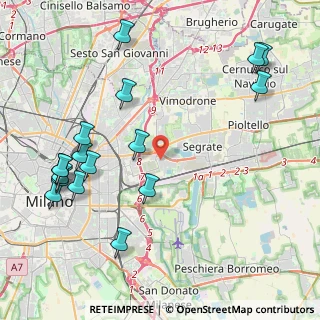 Mappa Via Cuneo, 20054 Segrate MI, Italia (5.11353)