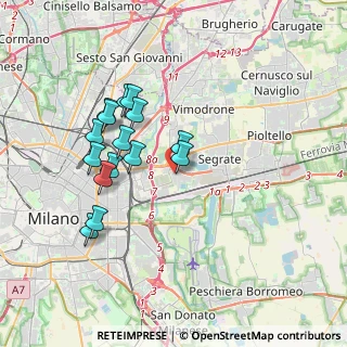 Mappa Via Cuneo, 20054 Segrate MI, Italia (3.37)