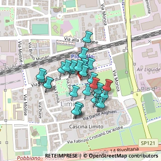 Mappa Via Messina, 20096 Pioltello MI, Italia (0.15517)