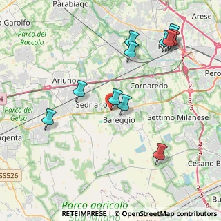 Mappa SPexSS11, 20018 Bareggio MI, Italia (4.595)