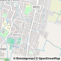 Mapa Flero
