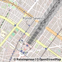 Mapa Milano