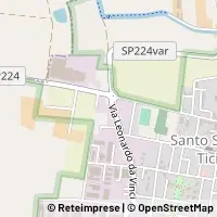 Kaart Santo Stefano Ticino