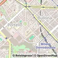 Kaart Milano
