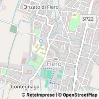 नक्शा Flero