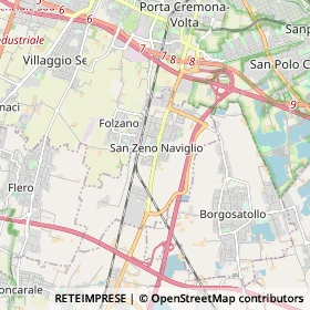Mappa San Zeno Naviglio