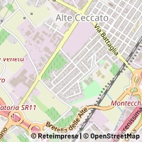 Map Montebello Vicentino