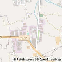 Mapa Fornovo San Giovanni