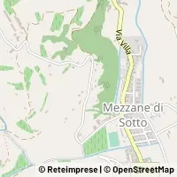 Kaart Mezzane di Sotto