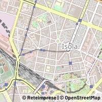 Mapa Milano