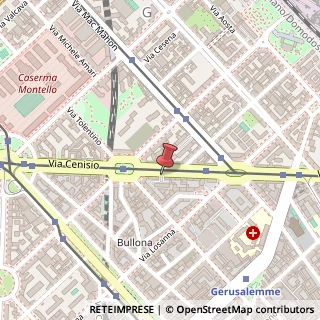 Mappa Via Cenisio, 55, 20154 Milano, Milano (Lombardia)