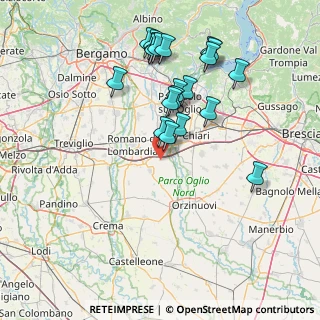 Mappa VIa Cantarana, 24054 Calcio BG, Italia (15.4945)